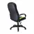 Кресло компьютерное VIKING-9/BL+SD, подушка, экокожа/ткань, черное/зеленое, фото 4