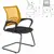 Кресло для приемных и переговорных BRABIX &quot;Fly CF-100&quot;, оранжевое/черное, 532088, фото 1