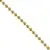Бусы елочные ЗОЛОТАЯ СКАЗКА, диаметр 4 мм, длина 2,7 м, золотистые, 591139, фото 3