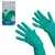 Перчатки хозяйственные нитриловые VILEDA, универсальные, антиаллергенные, размер M (средний), зеленые, 100801, фото 2