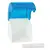 Диспенсер для туалетной бумаги в стандартных рулонах, тонированный голубой, ЛАЙМА, 605043, фото 6