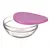 Набор салатников, 2 шт., объем 1500 мл, диаметр 200 мм, пурпурные крышки, стекло, &quot;Chef`s&quot;, PASABAHCE, 53573, фото 2