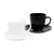 Набор чайный на 6 персон, 3 черные и 3 белые чашки 220 мл, 3 черных и 3 белых блюдца, &quot;Carine Mix&quot;, LUMINARC, D2371, фото 1