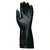 Перчатки латексно-неопреновые MAPA Technic/UltraNeo 420, хлопчатобумажное напыление, размер 9 (L), черные, фото 3