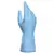 Перчатки латексные MAPA Vital Eco 117, хлопчатобумажное напыление, размер 9 (L), синие, фото 1