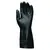Перчатки латексно-неопреновые MAPA Technic/UltraNeo 420, хлопчатобумажное напыление, размер 7 (S), черные, фото 3
