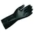 Перчатки латексно-неопреновые MAPA Technic/UltraNeo 420, хлопчатобумажное напыление, размер 9 (L), черные, фото 2