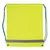 Сумка для обуви светоотражающая для начальной школы, 33х42 см, ярко-зеленая (лимонная), фото 1