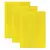 Цветной фетр для творчества, 400х600 мм, BRAUBERG, 3 листа, толщина 4 мм, плотный, желтый, 660660, фото 3