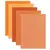 Цветной фетр для творчества, А4, 210х297 мм, ОСТРОВ СОКРОВИЩ, 5 листов, 5 цветов, толщина 2 мм, оттенки оранжевого, 660640, фото 2