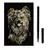 Гравюра с эффектом золота малая &quot;Йоркширский терьер&quot;, 10х15 см, основа, штихель, LORI, Гр-218, фото 2
