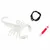 Светящаяся (неоновая) игрушка-кулон скорпион ЮНЛАНДИЯ, красный, длина 10,5 см, КОД_1С, 662096, фото 2