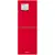 Блокнот А5 60л. на гребне Erich Krause &quot;Classic&quot;, красная пластиковая обложка, фото 3
