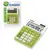 Калькулятор CASIO настольный MS-20NC-GN-S, 12 разрядов, двойное питание, 150х105 мм, блистер, белый/зеленый, MS-20NC-GN-S-EC, фото 1