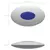 Ластик ERICH KRAUSE &quot;Smart Oval&quot;, 57х34х13 мм, белый, овальный, термопластичная резина, пластиковый держатель, 45532, фото 2