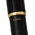 Ручка подарочная шариковая GALANT ABRIS, корпус черный, золотистые детали, 0,7мм, синяя, 143500, фото 7