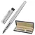 Ручка подарочная перьевая GALANT SPIGEL, корпус серебристый, детали хромированные, 0,8мм, 143530, фото 1