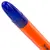 Ручка шариковая масляная BRAUBERG &quot;X-100&quot;, СИНЯЯ, корпус оранжевый, узел 1 мм, линия письма 0,7 мм, 142678, фото 5