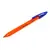 Ручка шариковая масляная BRAUBERG &quot;X-100&quot;, СИНЯЯ, корпус оранжевый, узел 1 мм, линия письма 0,7 мм, 142678, фото 6