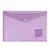 Папка-конверт с кнопкой ERICH KRAUSE &quot;Style&quot;, А4, полупрозрачная, до 100 листов, 180 мкм, пастель ассорти, 42936, фото 1