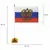 Флаг России настольный 14х21 см, с гербом РФ, BRG, 550183, RU20, фото 2