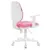 Кресло BRABIX &quot;Fancy MG-201W&quot;, с подлокотниками, пластик белый, розовое, 532409, MG-201W_532409, фото 2