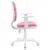 Кресло BRABIX &quot;Fancy MG-201W&quot;, с подлокотниками, пластик белый, розовое, 532409, MG-201W_532409, фото 4
