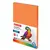 Бумага цветная BRAUBERG, А4, 80г/м, 100 л, интенсив, оранжевая, для офисной техники, 112452, фото 1