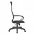 Кресло офисное МЕТТА &quot;SU-B-8&quot; пластик, ткань-сетка, сиденье мягкое, черное, фото 3