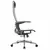 Кресло офисное МЕТТА &quot;К-4-Т&quot; хром, прочная сетка, сиденье и спинка регулируемые, черное, фото 3