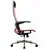 Кресло офисное МЕТТА &quot;К-4-Т&quot; хром, прочная сетка, сиденье и спинка регулируемые, красное, фото 3