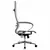 Кресло офисное МЕТТА &quot;К-7&quot; хром, прочная сетка, сиденье и спинка регулируемые, серое, фото 3