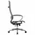 Кресло офисное МЕТТА &quot;К-7&quot; хром, прочная сетка, сиденье и спинка регулируемые, черное, фото 3