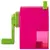 Точилка механическая ПИФАГОР &quot;Монстрик&quot;, корпус розовый, для чернографитных и цветных карандашей, 229716, фото 2