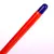 Ручка шариковая масляная STAFF Flame, корпус оранжевый, узел 1мм, линия 0,7мм, синяя,, OBP332, фото 4