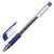 Ручка гелевая с грипом STAFF Basic Needle, СИНЯЯ, игольчатый узел 0,5 мм, линия письма 0,35 мм, 143678, фото 1