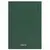 Ежедневник датированный 2022 (145х215 мм), А5, STAFF, твердая обложка бумвинил, зеленый, 113340, фото 6