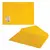 Папка-конверт с кнопкой BRAUBERG А4 до 100 л непрозрачная желтая СВЕРХПРОЧНАЯ 0,2 мм,, 180мкм, фото 5