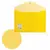 Папка-конверт с кнопкой BRAUBERG А4 до 100 л прозрачная желтая СВЕРХПРОЧНАЯ  0,18 мм, 270472, 180мкм, фото 6