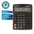 Калькулятор настольный BRAUBERG EXTRA-16-BK (206x155 мм), 16 разрядов, двойное питание, ЧЕРНЫЙ, 250475, фото 1
