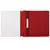 Скоросшиватель пластиковый МАЛОГО ФОРМАТА (160х228мм) А5 BRAUBERG, 130/180 мкм, красный, 270460, фото 5