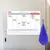 Планинг на холодильник магнитный НА НЕДЕЛЮ 42х30 см, с маркером и салфеткой, BRAUBERG, 237850, фото 4