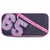Пенал-косметичка BRAUBERG, 1 отделение, 2 кармана, органайзер, полиэстер, 21x10x5 см, серо-розовый, 270846, фото 2