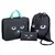 Школьный набор BRAUBERG: папка А4, мешок для обуви 42х33 см, пенал-косметичка 20х10 см, &quot;Black cat&quot;, 271075, фото 1