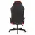 Кресло компьютерное Zombie HERO BATTLEZONE PRO, 2 подушки, экокожа/ткань, черное/красное, 1535352, фото 6