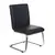 Кресло для приемных и переговорных CH-250-V, хром, экокожа, черное, 1098331, фото 1