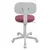 Кресло детское CH-W201NX, без подлокотников, пластик белый, розовое, 477005, фото 5