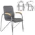 Кресло для приемных и переговорных BRABIX &quot;Samba CF-103&quot;, хром, бук (D-1), к/з серый, собрано, 532758, фото 2