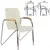Кресло для приемных и переговорных BRABIX &quot;Samba CF-103&quot;, хром, бук (D-1), к/з бежевый, собрано, 532757, фото 7