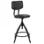 Кресло кассира, ресепшн РС61/Д, на винте, без подлокотников, кожзам, черное, фото 1
